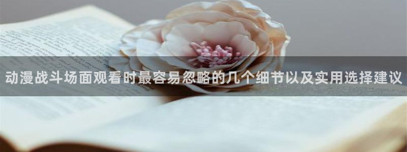 里番动漫全彩在线观看：动漫战斗场面观看时最容易忽略的几个细节以及实用选择建议配图